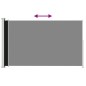 vidaXL Seitenmarkise Ausziehbar 200x300 cm Schwarz vidaXL Seitenmarkise Ausziehbar 200x300 cm Schwarz