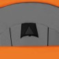 vidaXL Campingzelt 4 Personen Grau und Orange vidaXL Campingzelt 4 Personen Grau und Orange