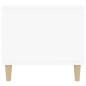 vidaXL Couchtisch Hochglanz-Weiß 90x49x45 cm Holzwerkstoff vidaXL Couchtisch Hochglanz-Weiß 90x49x45 cm Holzwerkstoff