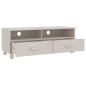 vidaXL TV-Schrank HAMAR Weiß 106x40x40 cm Massivholz Kiefer vidaXL TV-Schrank HAMAR Weiß 106x40x40 cm Massivholz Kiefer