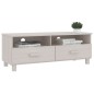 vidaXL TV-Schrank HAMAR Weiß 106x40x40 cm Massivholz Kiefer vidaXL TV-Schrank HAMAR Weiß 106x40x40 cm Massivholz Kiefer
