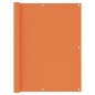 vidaXL Balkon-Sichtschutz Orange 120x600 cm Oxford-Gewebe vidaXL Balkon-Sichtschutz Orange 120x600 cm Oxford-Gewebe