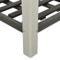 vidaXL Garten-Hochbeet mit Ablage 50x50x90 cm WPC Grau vidaXL Garten-Hochbeet mit Ablage 50x50x90 cm WPC Grau