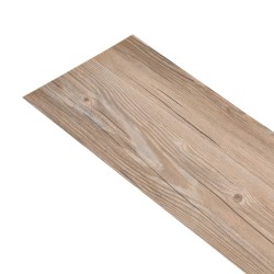vidaXL PVC-Fliesen Nicht Selbstklebend 5,26 m² 2 mm Eiche Braun