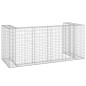 vidaXL Gabionenwand für Mülltonnen Verzinkter Stahl 254x100x110 cm vidaXL Gabionenwand für Mülltonnen Verzinkter Stahl 254x100x110 cm