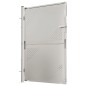 vidaXL Gartentor 100x150 cm Edelstahl vidaXL Gartentor 100x150 cm Edelstahl