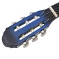vidaXL Klassikgitarre für Anfänger Blau 4/4 39" Lindenholz vidaXL Klassikgitarre für Anfänger Blau 4/4 39" Lindenholz
