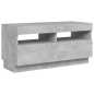 vidaXL TV-Schrank mit LED-Beleuchtung Betongrau 80x35x40 cm vidaXL TV-Schrank mit LED-Beleuchtung Betongrau 80x35x40 cm