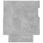 vidaXL TV-Schrank mit LED-Beleuchtung Betongrau 80x35x40 cm vidaXL TV-Schrank mit LED-Beleuchtung Betongrau 80x35x40 cm