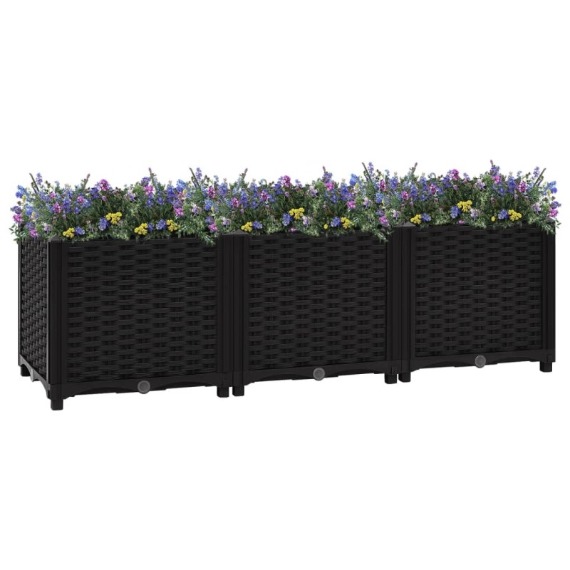 vidaXL Hochbeet 120x40x38 cm Polypropylen vidaXL Hochbeet 120x40x38 cm Polypropylen