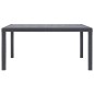 vidaXL Gartentisch Braun 150 x 90 x 72 cm Kunststoff Rattan-Optik vidaXL Gartentisch Braun 150 x 90 x 72 cm Kunststoff Rattan-Optik