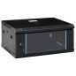 vidaXL 4U Netzwerkschrank Wandmontage 19" IP20 600x450x285 mm vidaXL 4U Netzwerkschrank Wandmontage 19" IP20 600x450x285 mm