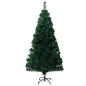 vidaXL Künstlicher Weihnachtsbaum mit Ständer Grün 120 cm Fiberoptik vidaXL Künstlicher Weihnachtsbaum mit Ständer Grün 120 cm Fiberoptik