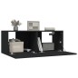 vidaXL TV-Schränke 2 Stk. Schwarz 80x30x30 cm Holzwerkstoff vidaXL TV-Schränke 2 Stk. Schwarz 80x30x30 cm Holzwerkstoff