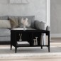vidaXL Couchtisch Schwarz 60x50x36,5 cm Holzwerkstoff vidaXL Couchtisch Schwarz 60x50x36,5 cm Holzwerkstoff