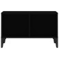 vidaXL Couchtisch Schwarz 60x50x36,5 cm Holzwerkstoff vidaXL Couchtisch Schwarz 60x50x36,5 cm Holzwerkstoff