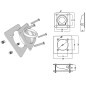vidaXL Zurrösen für Anhänger 8 Stk. Verzinkter Stahl 2000 kg vidaXL Zurrösen für Anhänger 8 Stk. Verzinkter Stahl 2000 kg