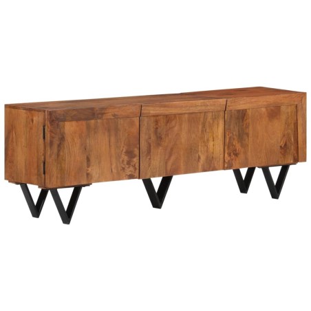 vidaXL TV-Schrank 140x30x46 cm Massivholz Mango