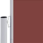 vidaXL Seitenmarkise Ausziehbar Braun 117x1000 cm vidaXL Seitenmarkise Ausziehbar Braun 117x1000 cm