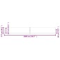 vidaXL Seitenmarkise Ausziehbar Braun 117x1000 cm vidaXL Seitenmarkise Ausziehbar Braun 117x1000 cm