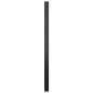 vidaXL Wandspiegel Schwarz 60 cm vidaXL Wandspiegel Schwarz 60 cm