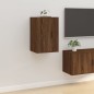 vidaXL TV-Wandschränke 2 Stk. Braun Eichen-Optik 40x34,5x60 cm vidaXL TV-Wandschränke 2 Stk. Braun Eichen-Optik 40x34,5x60 cm