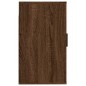 vidaXL TV-Wandschränke 2 Stk. Braun Eichen-Optik 40x34,5x60 cm vidaXL TV-Wandschränke 2 Stk. Braun Eichen-Optik 40x34,5x60 cm