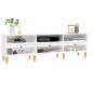 vidaXL TV-Schrank Hochglanz-Weiß 150x30x44,5 cm Holzwerkstoff vidaXL TV-Schrank Hochglanz-Weiß 150x30x44,5 cm Holzwerkstoff