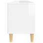vidaXL TV-Schrank Hochglanz-Weiß 150x30x44,5 cm Holzwerkstoff vidaXL TV-Schrank Hochglanz-Weiß 150x30x44,5 cm Holzwerkstoff