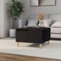 vidaXL Couchtisch Schwarz 55x55x36,5 cm Holzwerkstoff vidaXL Couchtisch Schwarz 55x55x36,5 cm Holzwerkstoff