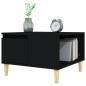 vidaXL Couchtisch Schwarz 55x55x36,5 cm Holzwerkstoff vidaXL Couchtisch Schwarz 55x55x36,5 cm Holzwerkstoff