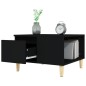 vidaXL Couchtisch Schwarz 55x55x36,5 cm Holzwerkstoff vidaXL Couchtisch Schwarz 55x55x36,5 cm Holzwerkstoff