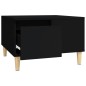 vidaXL Couchtisch Schwarz 55x55x36,5 cm Holzwerkstoff vidaXL Couchtisch Schwarz 55x55x36,5 cm Holzwerkstoff
