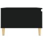vidaXL Couchtisch Schwarz 55x55x36,5 cm Holzwerkstoff vidaXL Couchtisch Schwarz 55x55x36,5 cm Holzwerkstoff