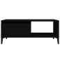 vidaXL Couchtisch Schwarz 90x50x36,5 cm Holzwerkstoff vidaXL Couchtisch Schwarz 90x50x36,5 cm Holzwerkstoff
