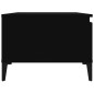 vidaXL Couchtisch Schwarz 90x50x36,5 cm Holzwerkstoff vidaXL Couchtisch Schwarz 90x50x36,5 cm Holzwerkstoff