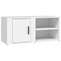 vidaXL TV-Schrank Weiß 80x31,5x36 cm Holzwerkstoff vidaXL TV-Schrank Weiß 80x31,5x36 cm Holzwerkstoff