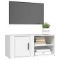 vidaXL TV-Schrank Weiß 80x31,5x36 cm Holzwerkstoff vidaXL TV-Schrank Weiß 80x31,5x36 cm Holzwerkstoff