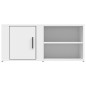 vidaXL TV-Schrank Weiß 80x31,5x36 cm Holzwerkstoff vidaXL TV-Schrank Weiß 80x31,5x36 cm Holzwerkstoff