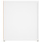 vidaXL TV-Schrank Weiß 80x31,5x36 cm Holzwerkstoff vidaXL TV-Schrank Weiß 80x31,5x36 cm Holzwerkstoff