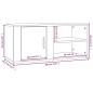 vidaXL TV-Schrank Weiß 80x31,5x36 cm Holzwerkstoff vidaXL TV-Schrank Weiß 80x31,5x36 cm Holzwerkstoff