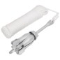 vidaXL Klappanker mit Seil Silbern 6 kg Temperguss vidaXL Klappanker mit Seil Silbern 6 kg Temperguss