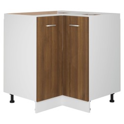 vidaXL Küchenschrank Braun Eichen-Optik 75,5x75,5x80,5cm Holzwerkstoff 