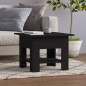 vidaXL Couchtisch Schwarz 55x55x42 cm Holzwerkstoff vidaXL Couchtisch Schwarz 55x55x42 cm Holzwerkstoff