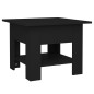 vidaXL Couchtisch Schwarz 55x55x42 cm Holzwerkstoff vidaXL Couchtisch Schwarz 55x55x42 cm Holzwerkstoff