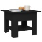 vidaXL Couchtisch Schwarz 55x55x42 cm Holzwerkstoff vidaXL Couchtisch Schwarz 55x55x42 cm Holzwerkstoff