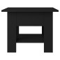vidaXL Couchtisch Schwarz 55x55x42 cm Holzwerkstoff vidaXL Couchtisch Schwarz 55x55x42 cm Holzwerkstoff