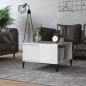vidaXL Couchtisch Hochglanz-Weiß 55x55x36,5 cm Holzwerkstoff vidaXL Couchtisch Hochglanz-Weiß 55x55x36,5 cm Holzwerkstoff