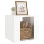vidaXL Nachttisch Hochglanz-Weiß 41x40x36 cm Holzwerkstoff vidaXL Nachttisch Hochglanz-Weiß 41x40x36 cm Holzwerkstoff