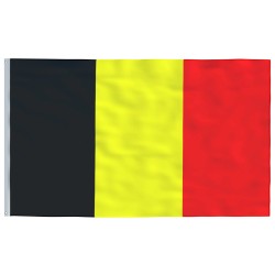 vidaXL Belgienflagge 90x150 cm 